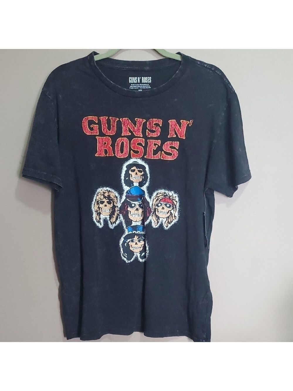 Guns N' Roses Black Graphic Tee Size Medium